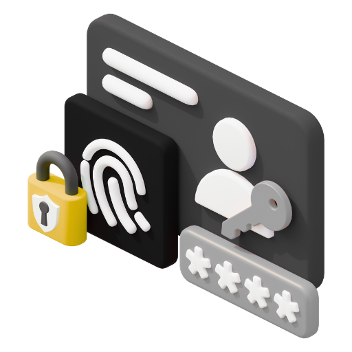 ID card with lock